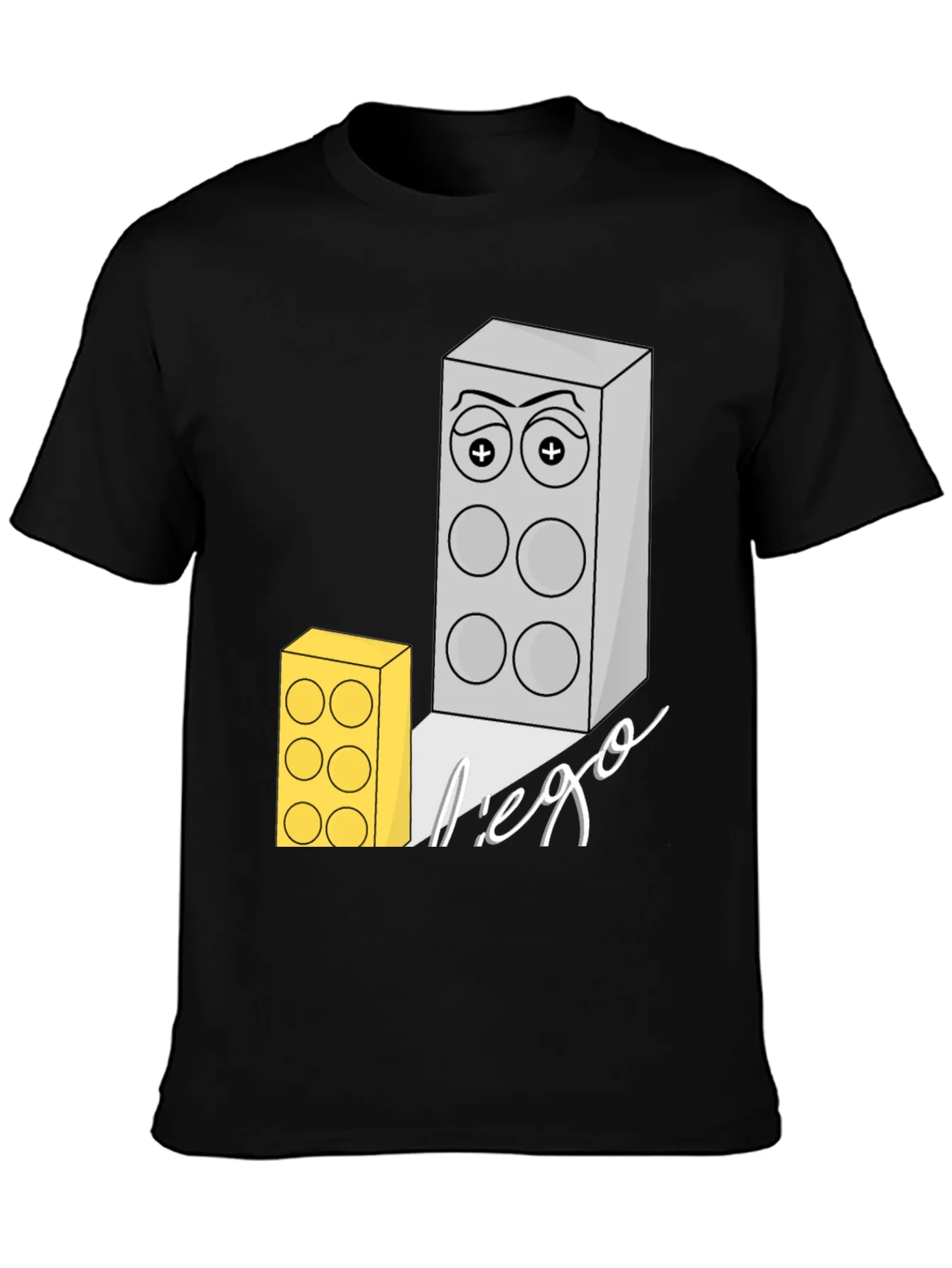 Lego Block Graphic Print T-Shirt