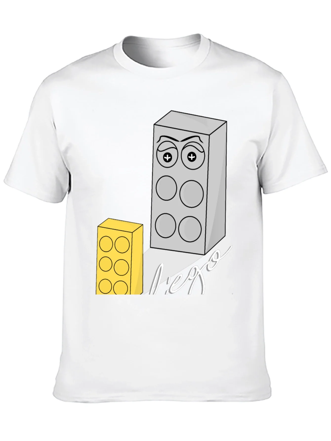 Lego Block Graphic Print T-Shirt