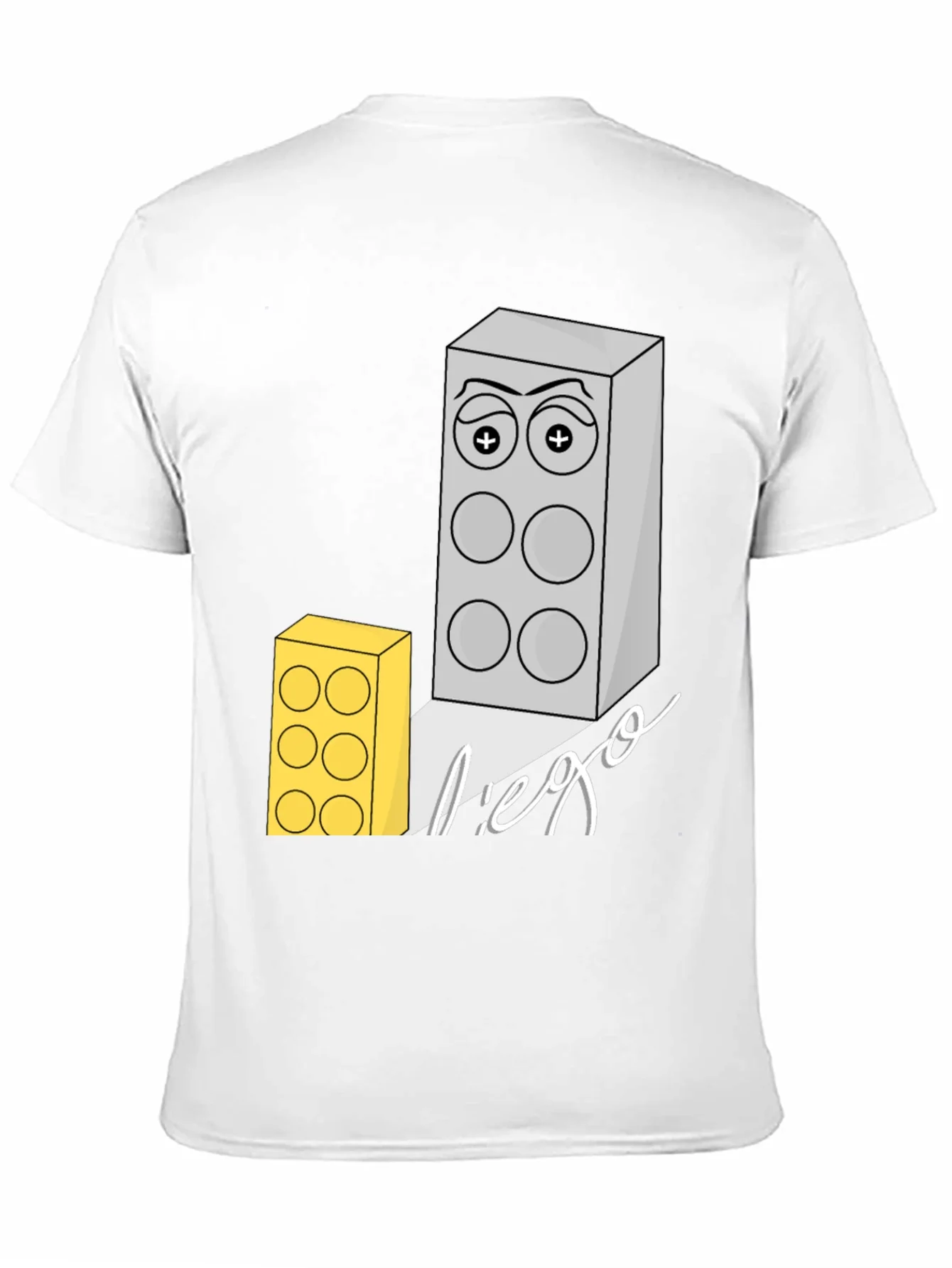 Lego Block Graphic Print T-Shirt