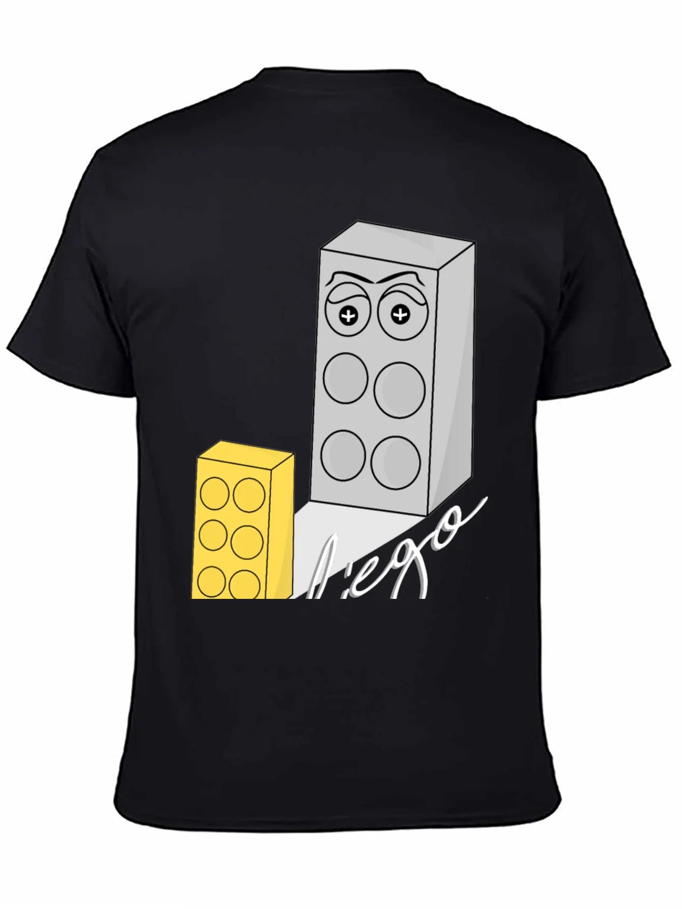 Lego Block Graphic Print T-Shirt