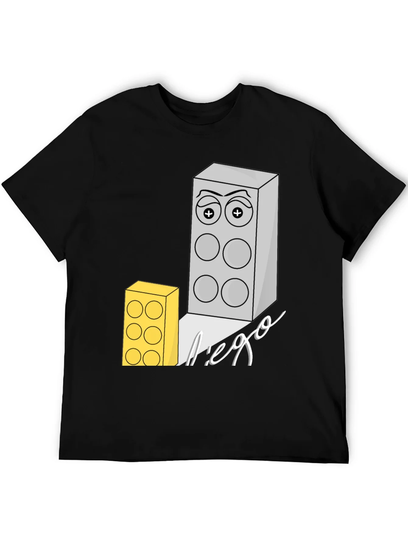 Lego Block Graphic Print T-Shirt