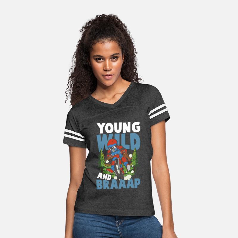 Young Wild And Braaap for a Biker motorcyclist