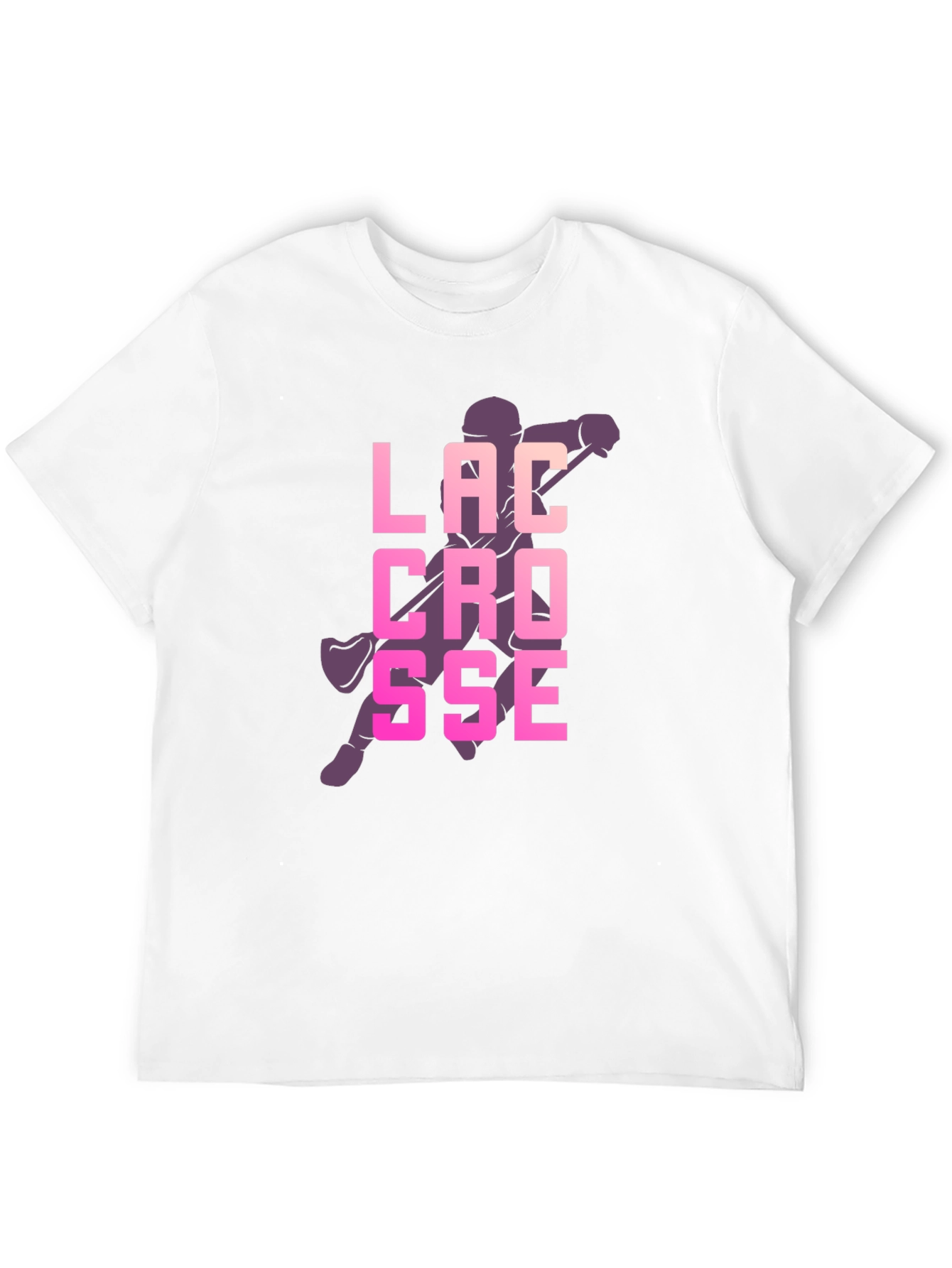 Lacrosse Graphic Tee - Sporty Casual Style