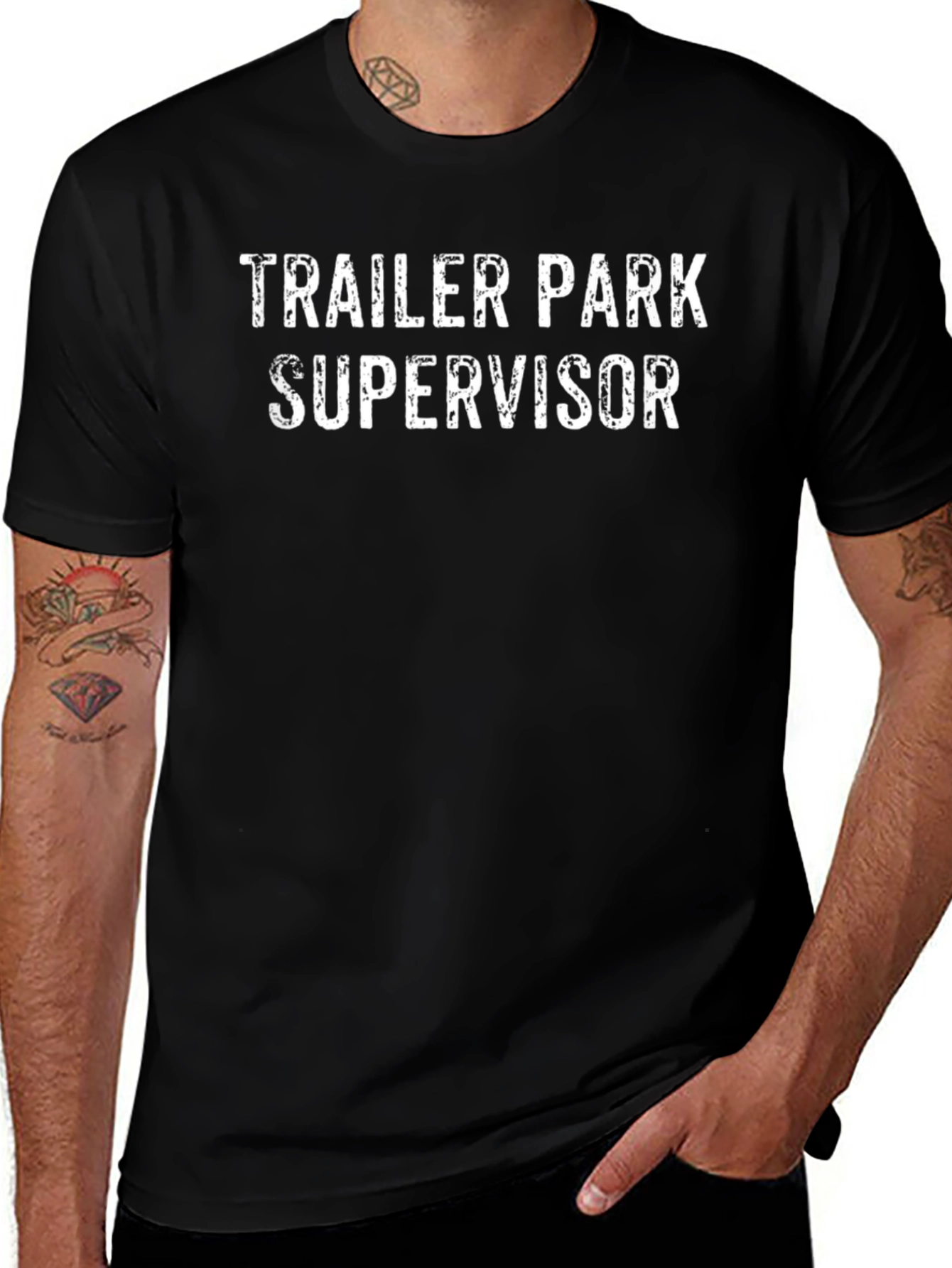 Trailer Park Supervisor Funny Graphic T-Shirt
