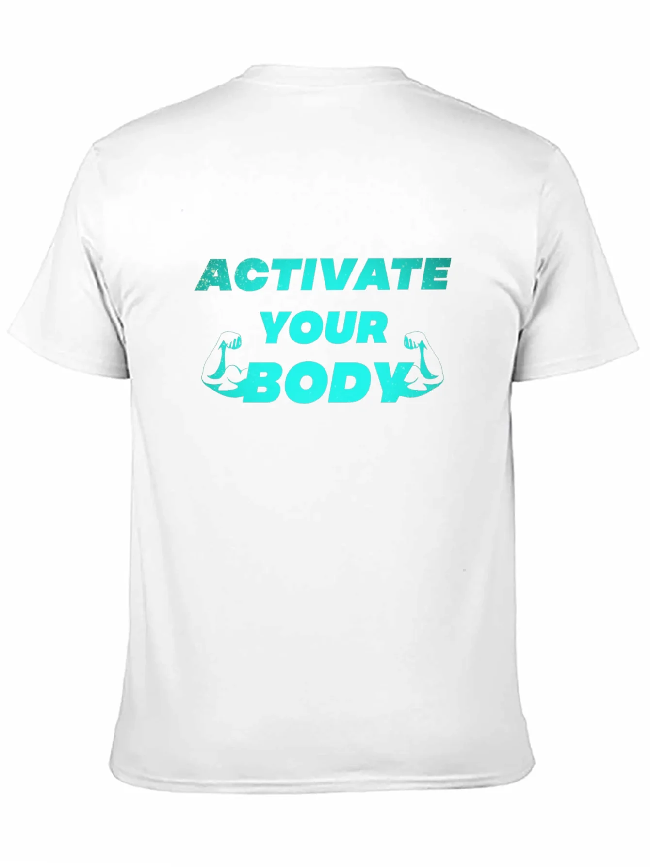 Activate Your Body Black Graphic T-Shirt