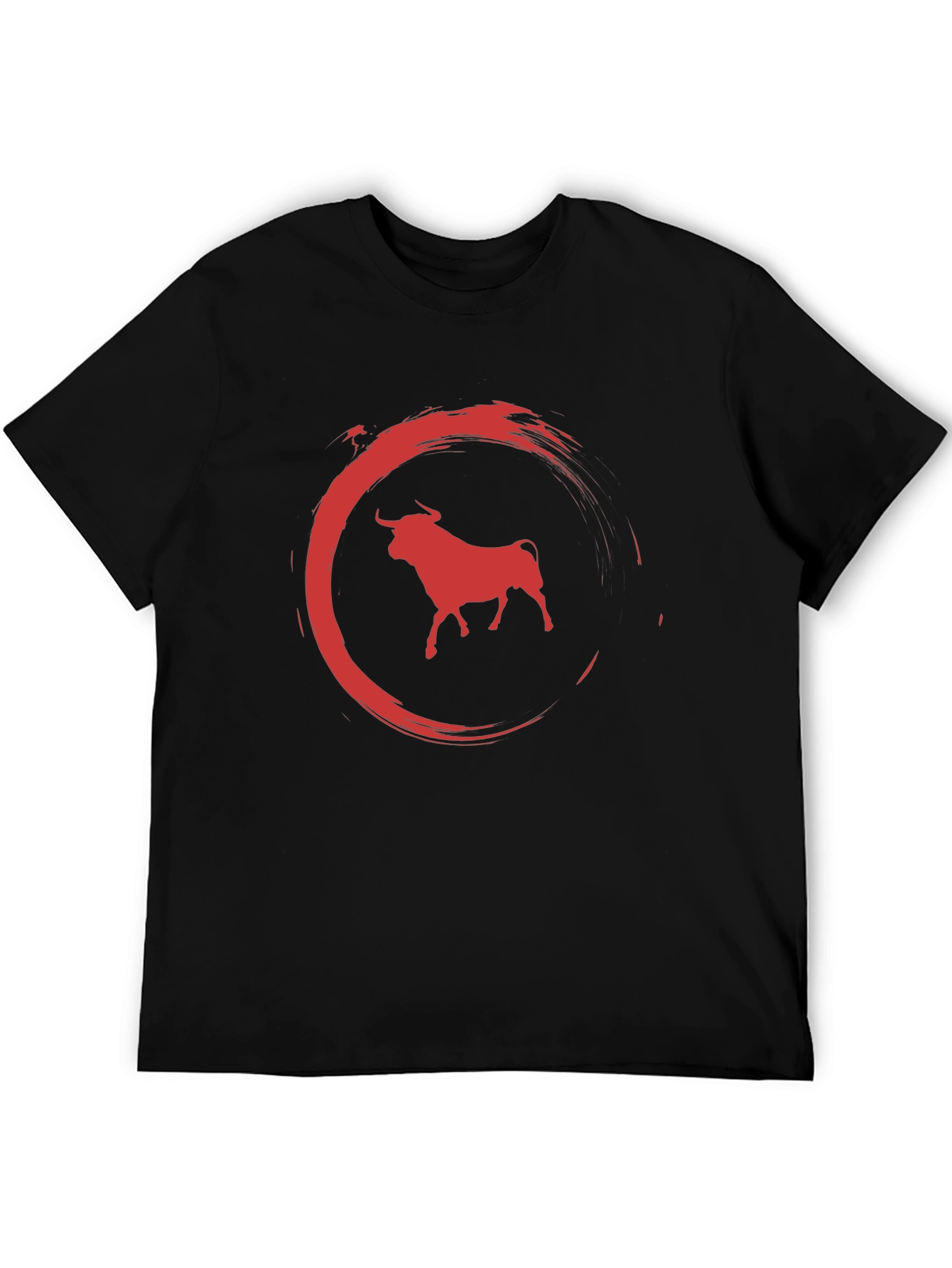 Bullseye Graphic Tee - Stylish Mens Black T-Shirt
