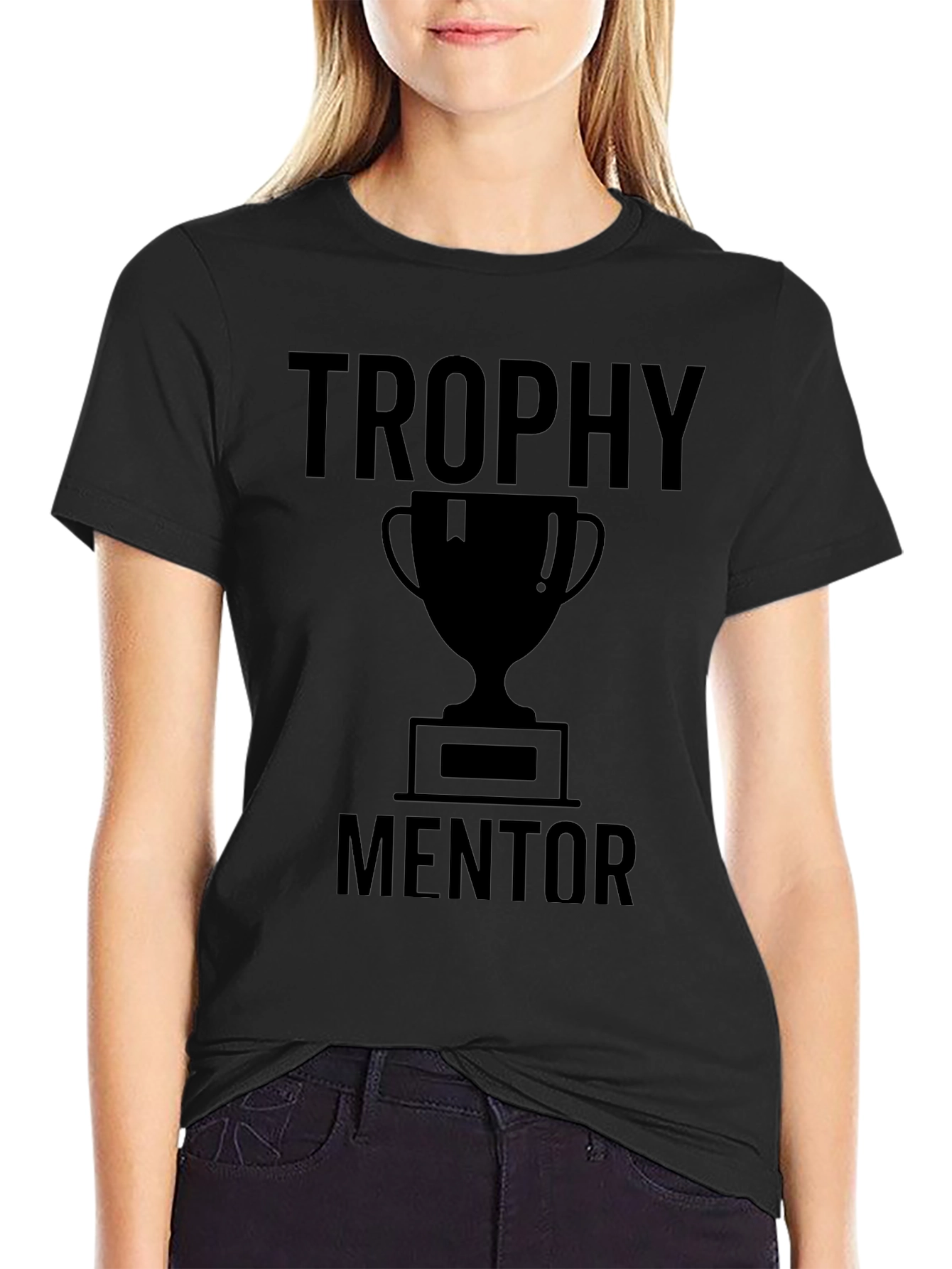 Trophy Mentor Graphic T-Shirt - Black