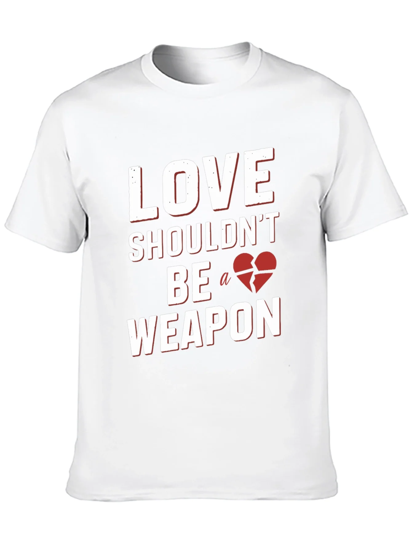 Love Shouldnt Be a Weapon Graphic Tee
