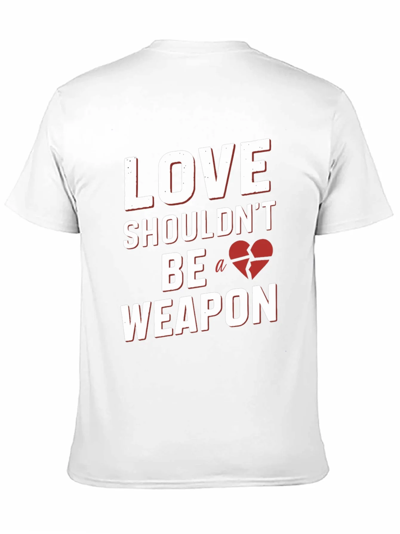 Love Shouldnt Be a Weapon Graphic Tee