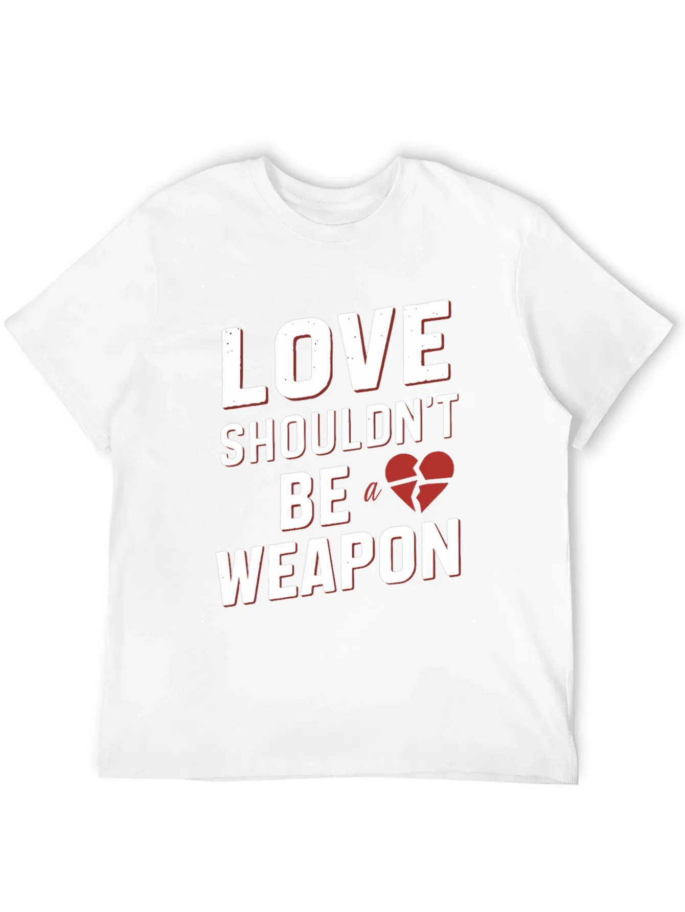 Love Shouldnt Be a Weapon Graphic Tee
