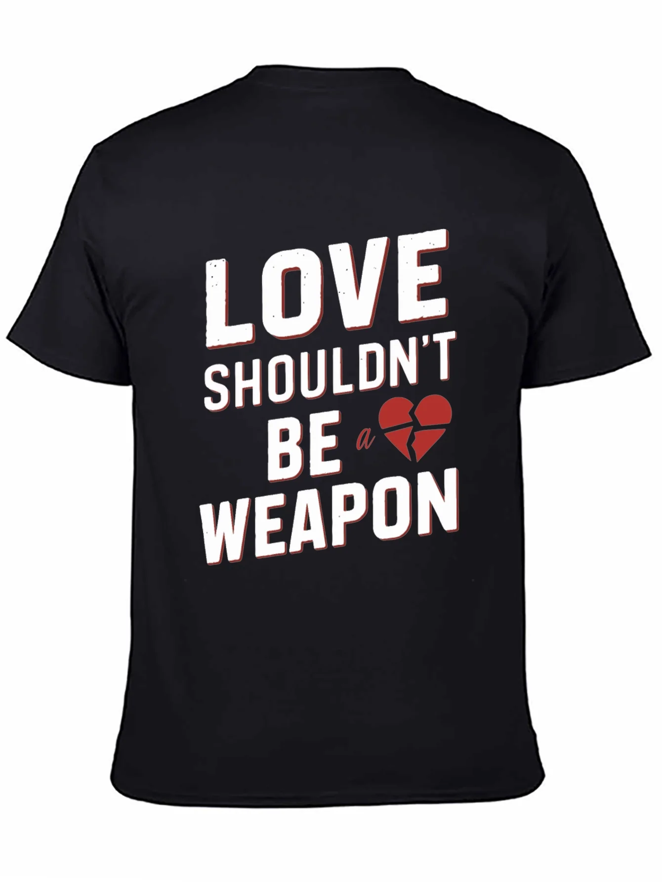 Love Shouldnt Be a Weapon Graphic Tee