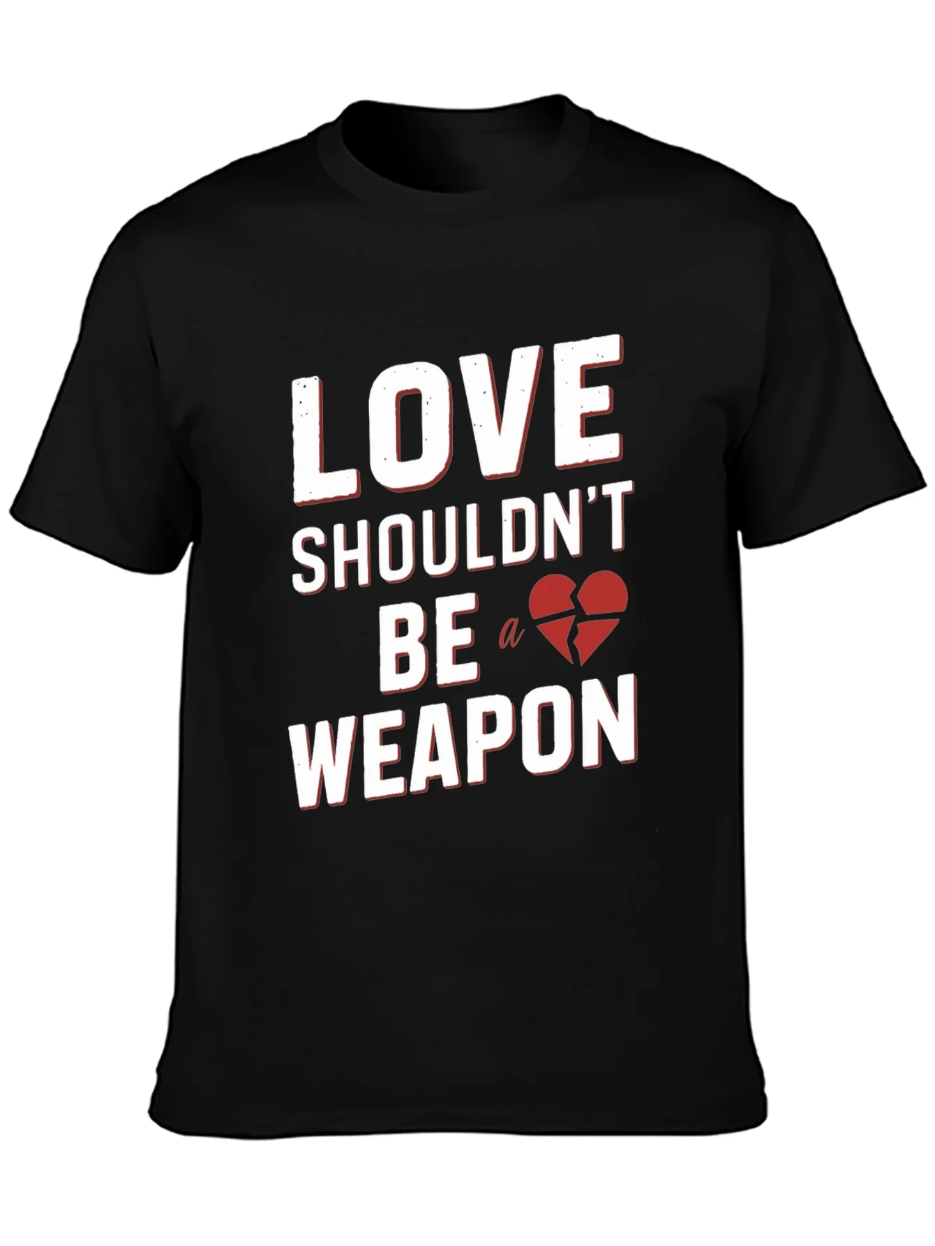 Love Shouldnt Be a Weapon Graphic Tee