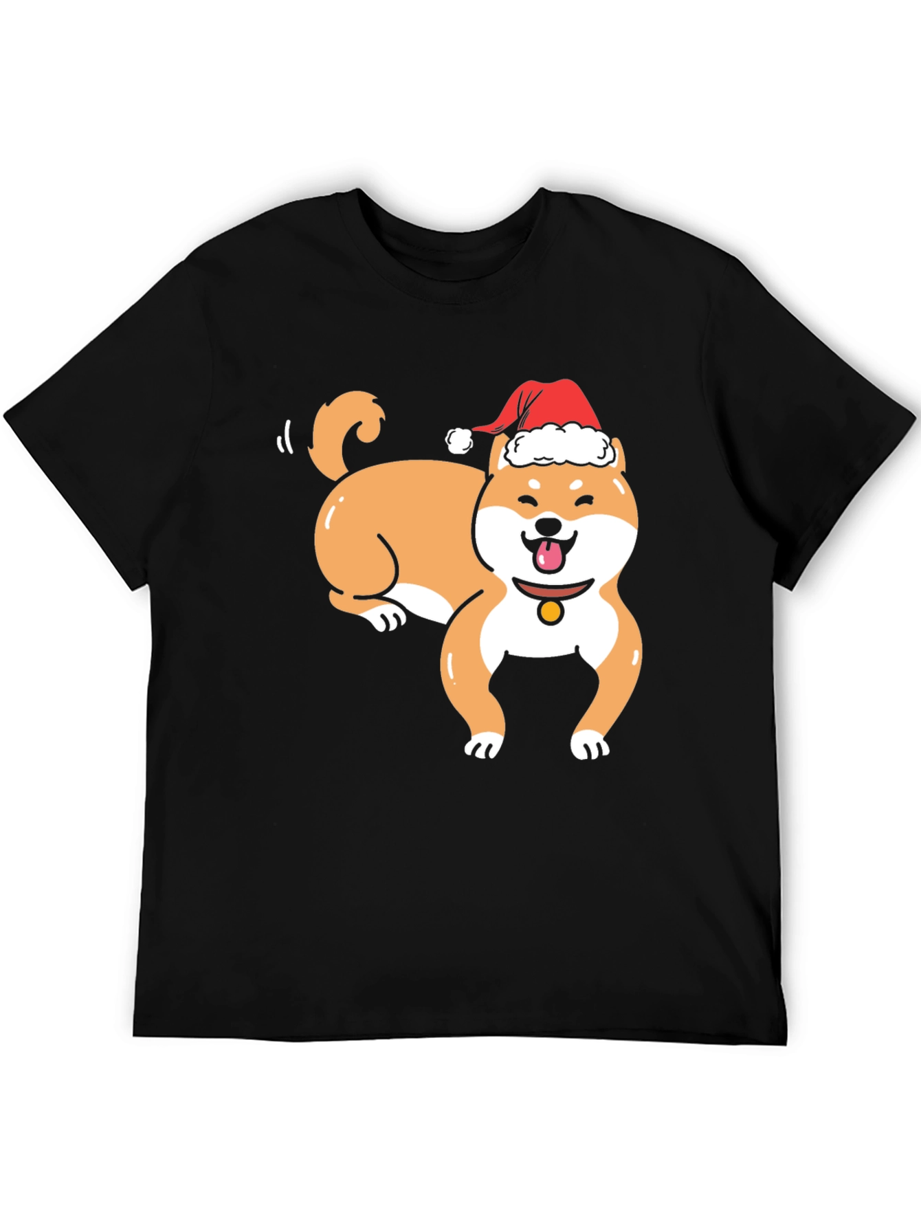 Festive Shiba Inu Holiday T-Shirt