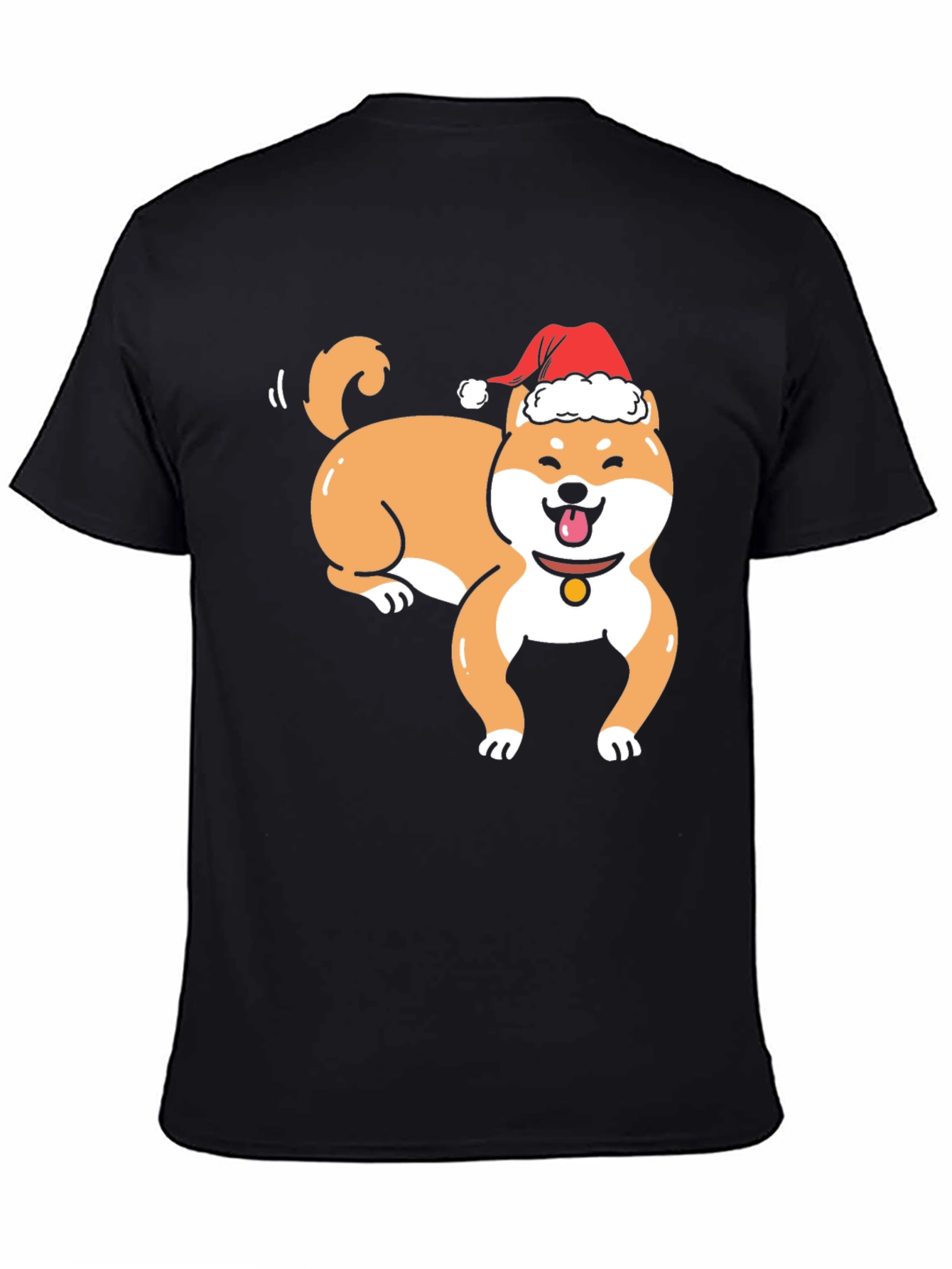 Festive Shiba Inu Holiday T-Shirt