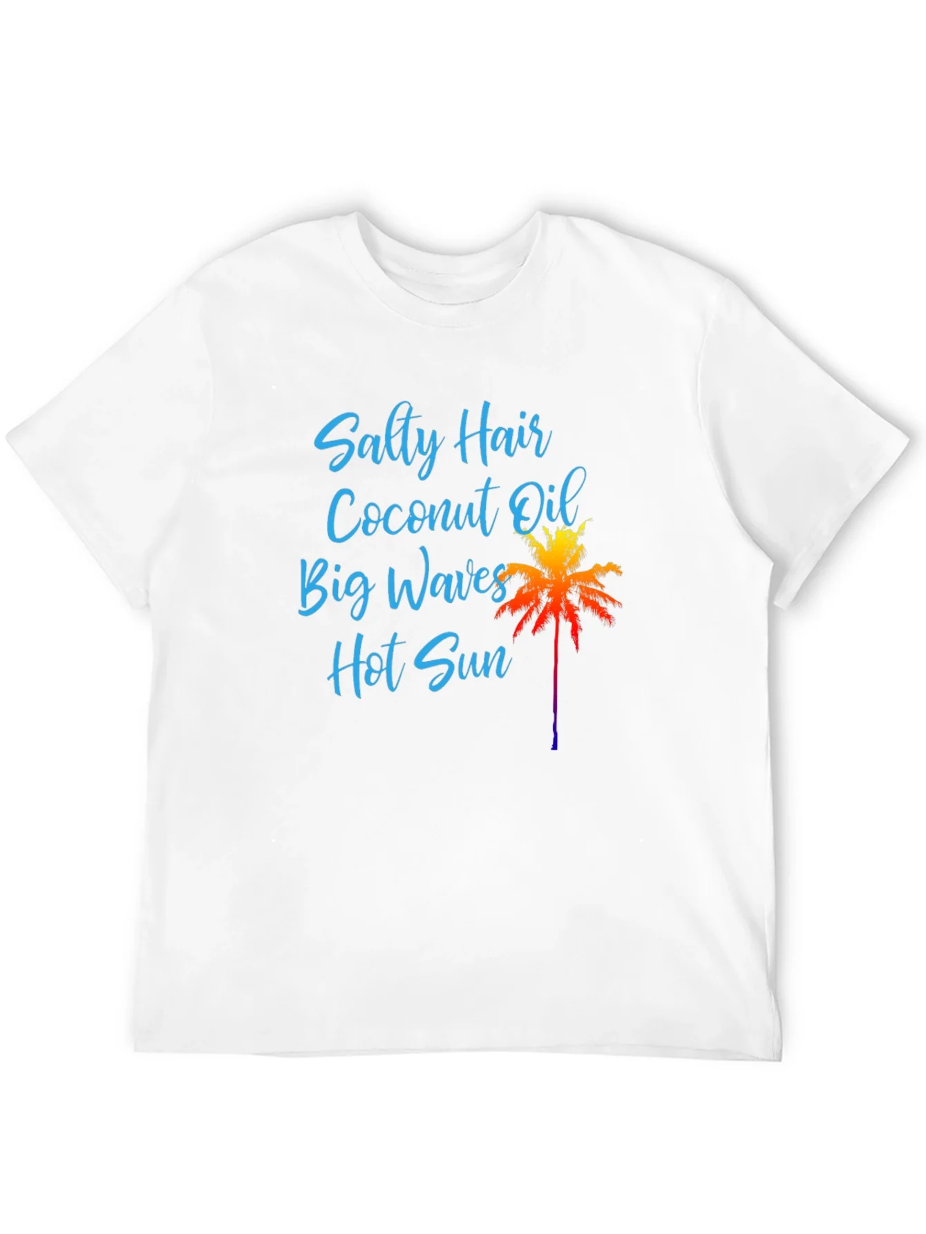 Salty Hair Coconut Oil T-Shirt Black
