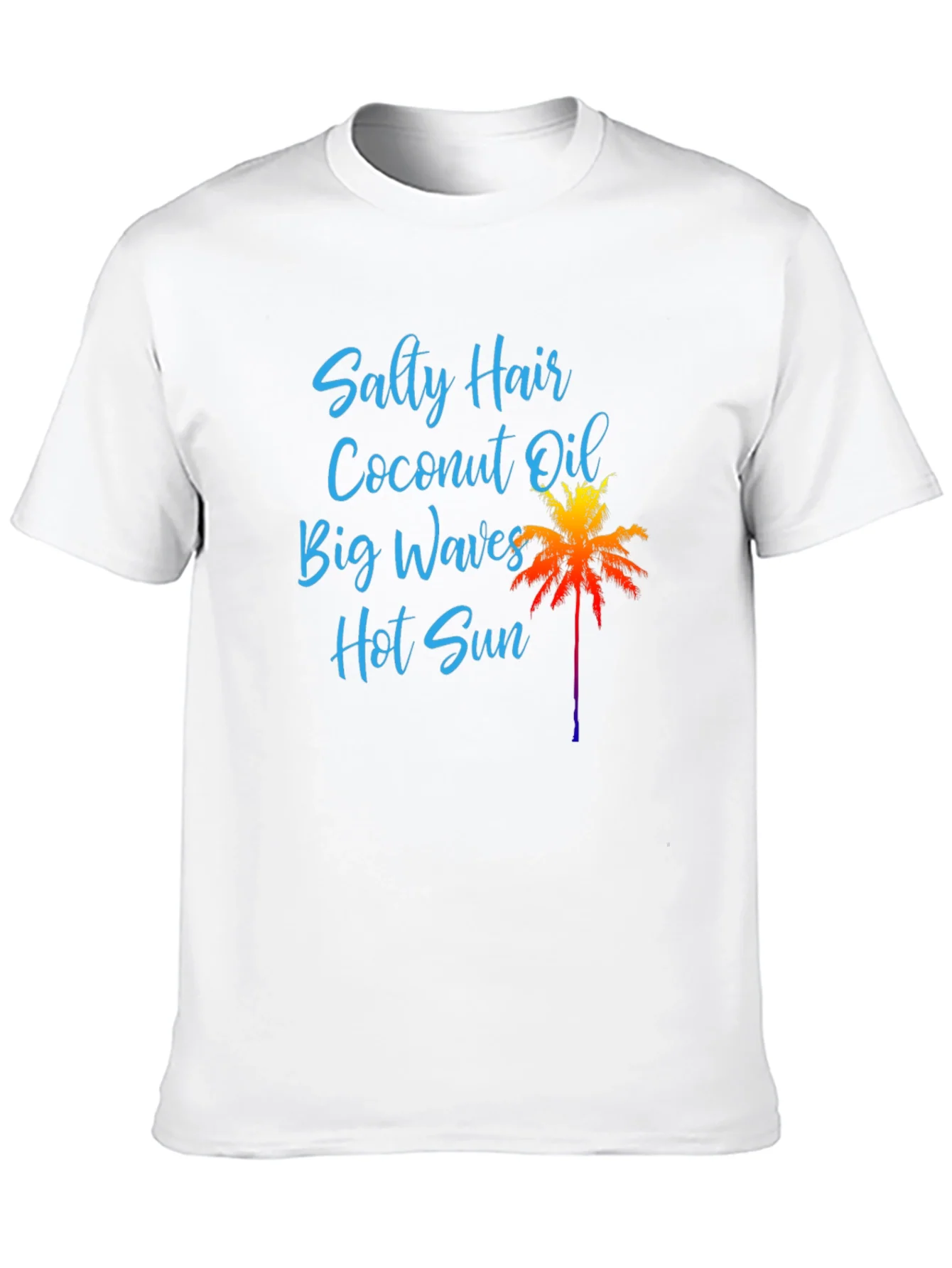Salty Hair Coconut Oil T-Shirt Black