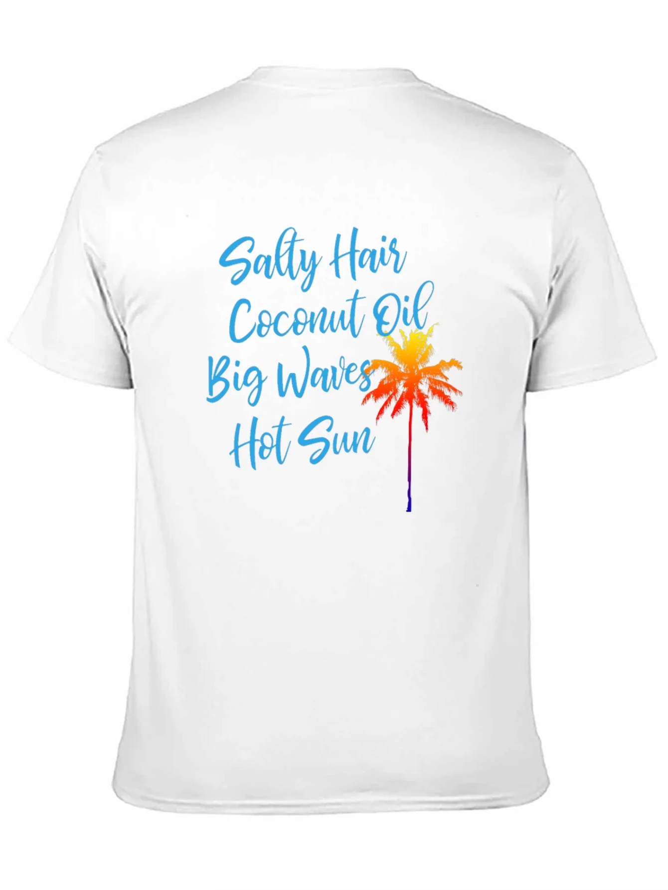 Salty Hair Coconut Oil T-Shirt Black