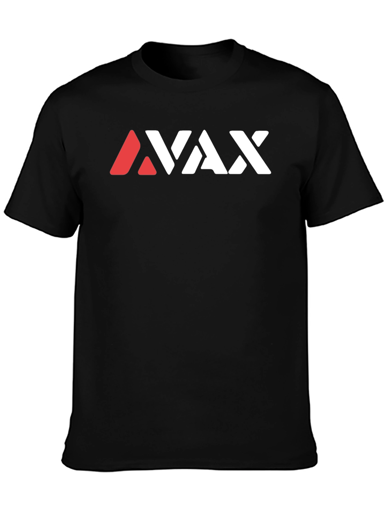 AVAX Graphic Black T-Shirt