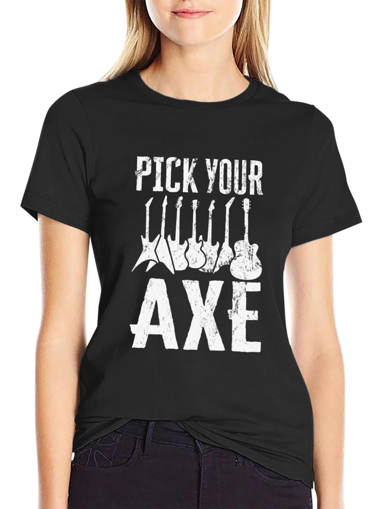 Pick Your Axe Guitar T-Shirt - Music Lover Tee