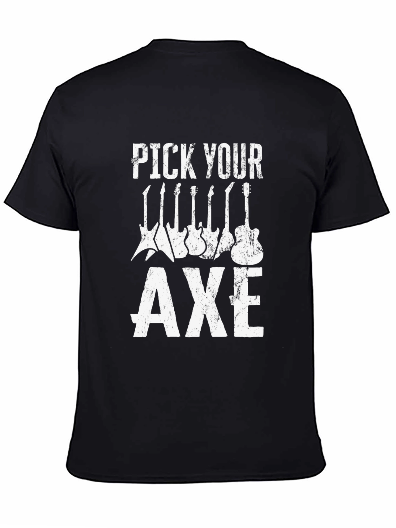 Pick Your Axe Guitar T-Shirt - Music Lover Tee