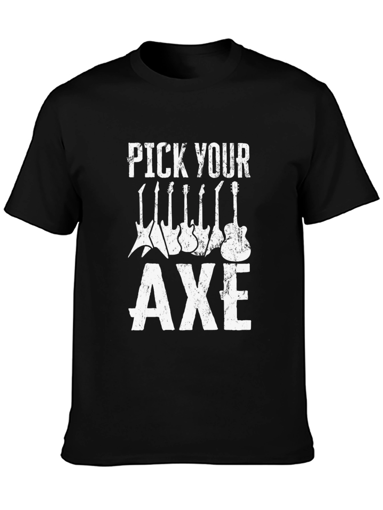 Pick Your Axe Guitar T-Shirt - Music Lover Tee