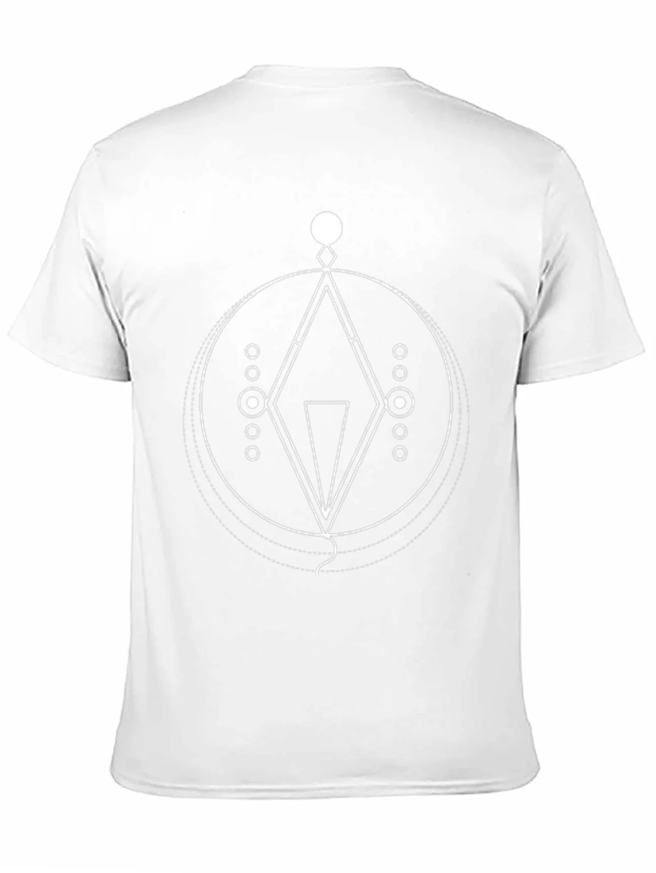 Geometric Graphic Black T-Shirt