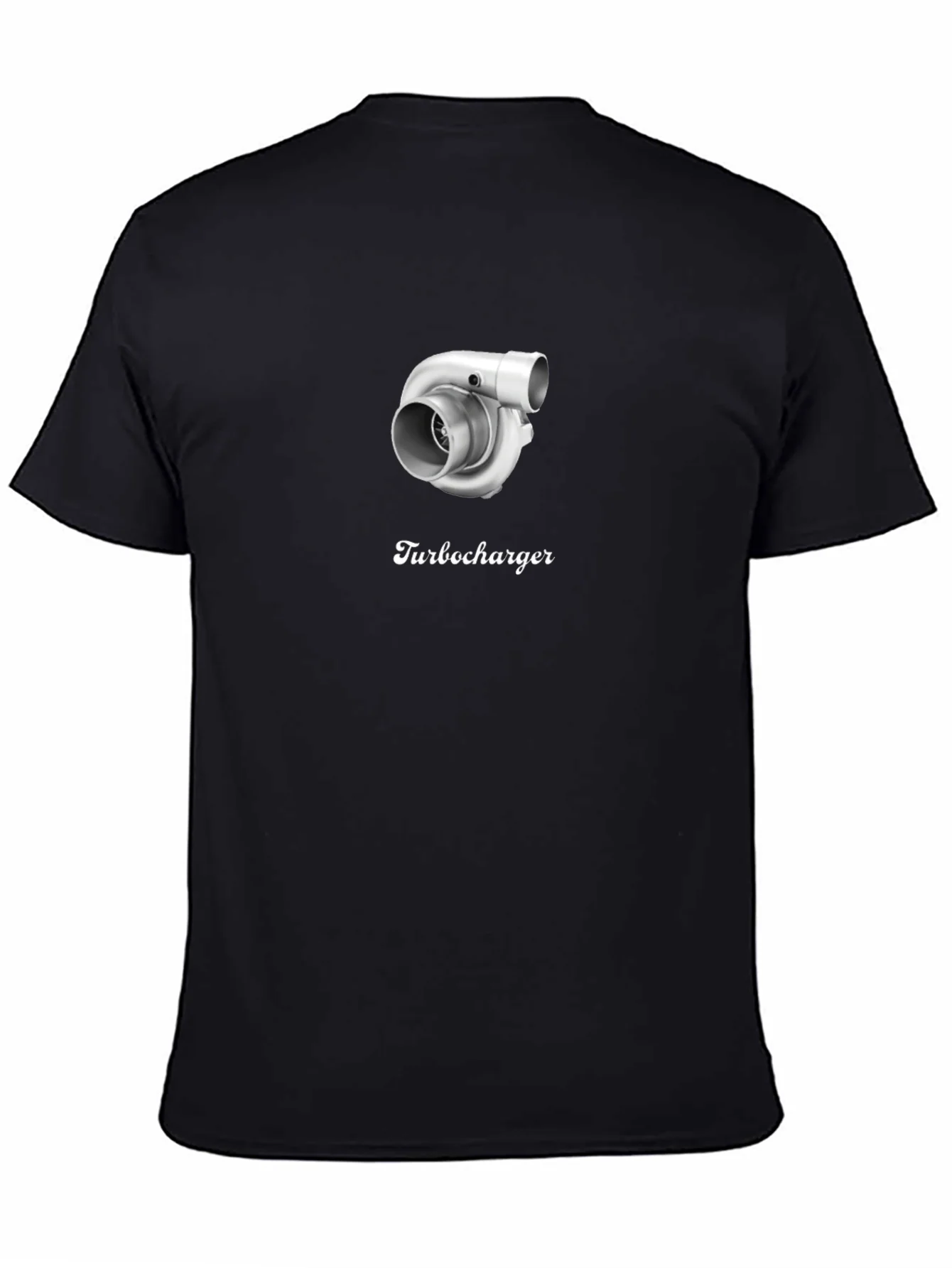 Turbocharger Graphic Black T-Shirt