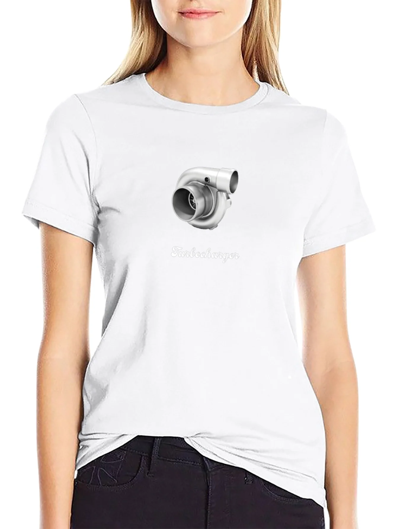 Turbocharger Graphic Black T-Shirt
