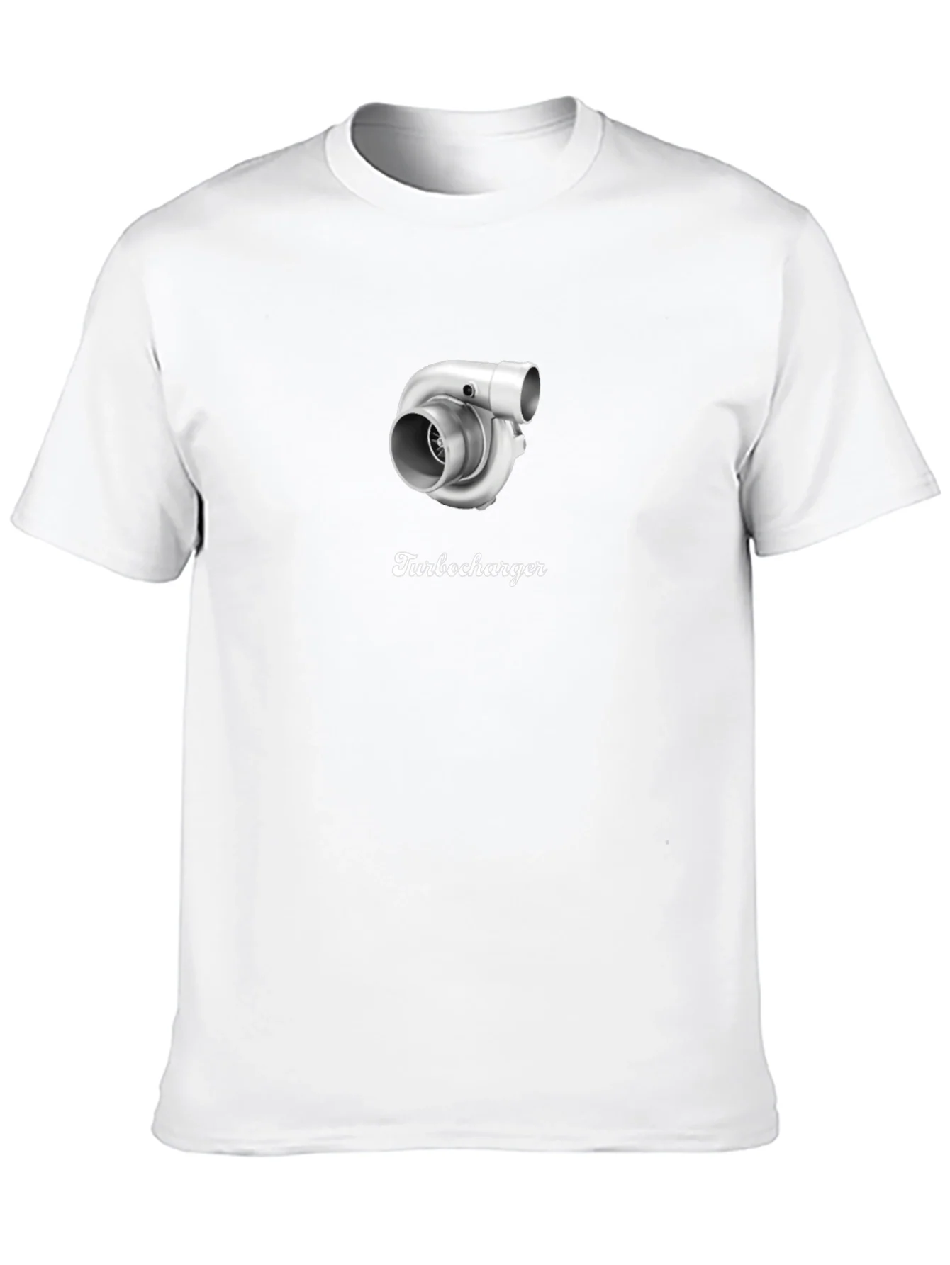 Turbocharger Graphic Black T-Shirt