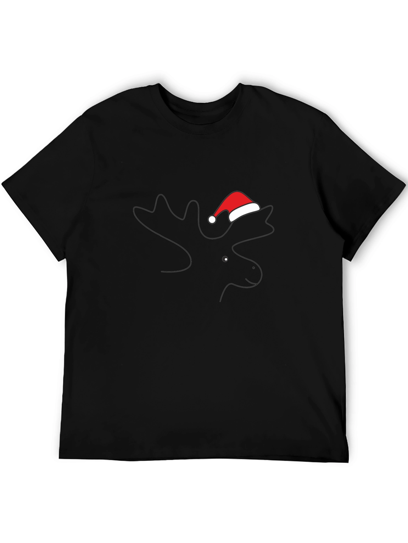 Festive Moose Tee - Holiday Style