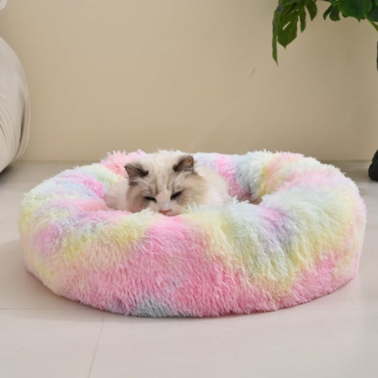 ZEXSAZONE Summer Small Cat Bed Donut Shape for Kit - Best Seller