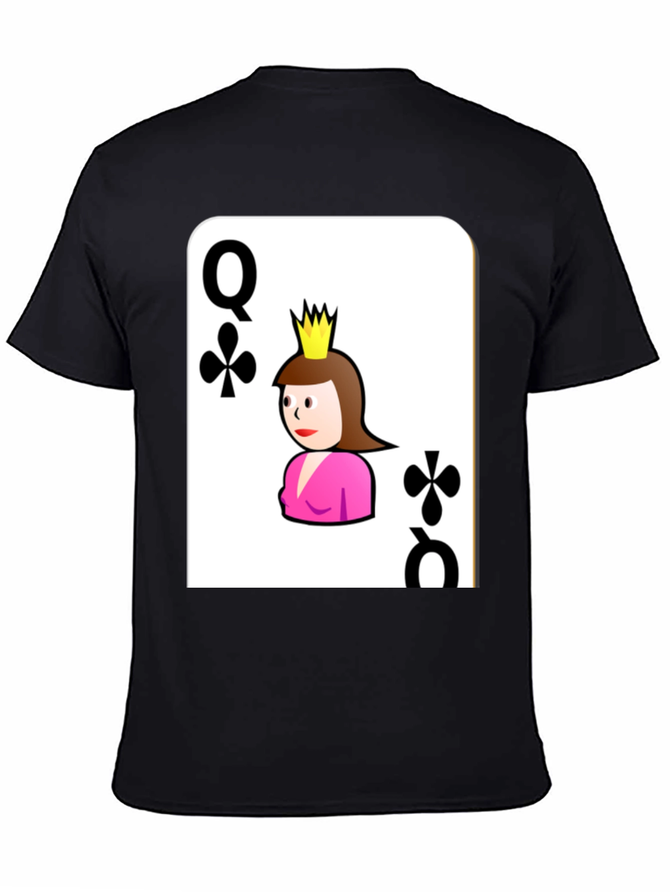 Queen of Clubs Graphic Tee - Stylish & Unique!