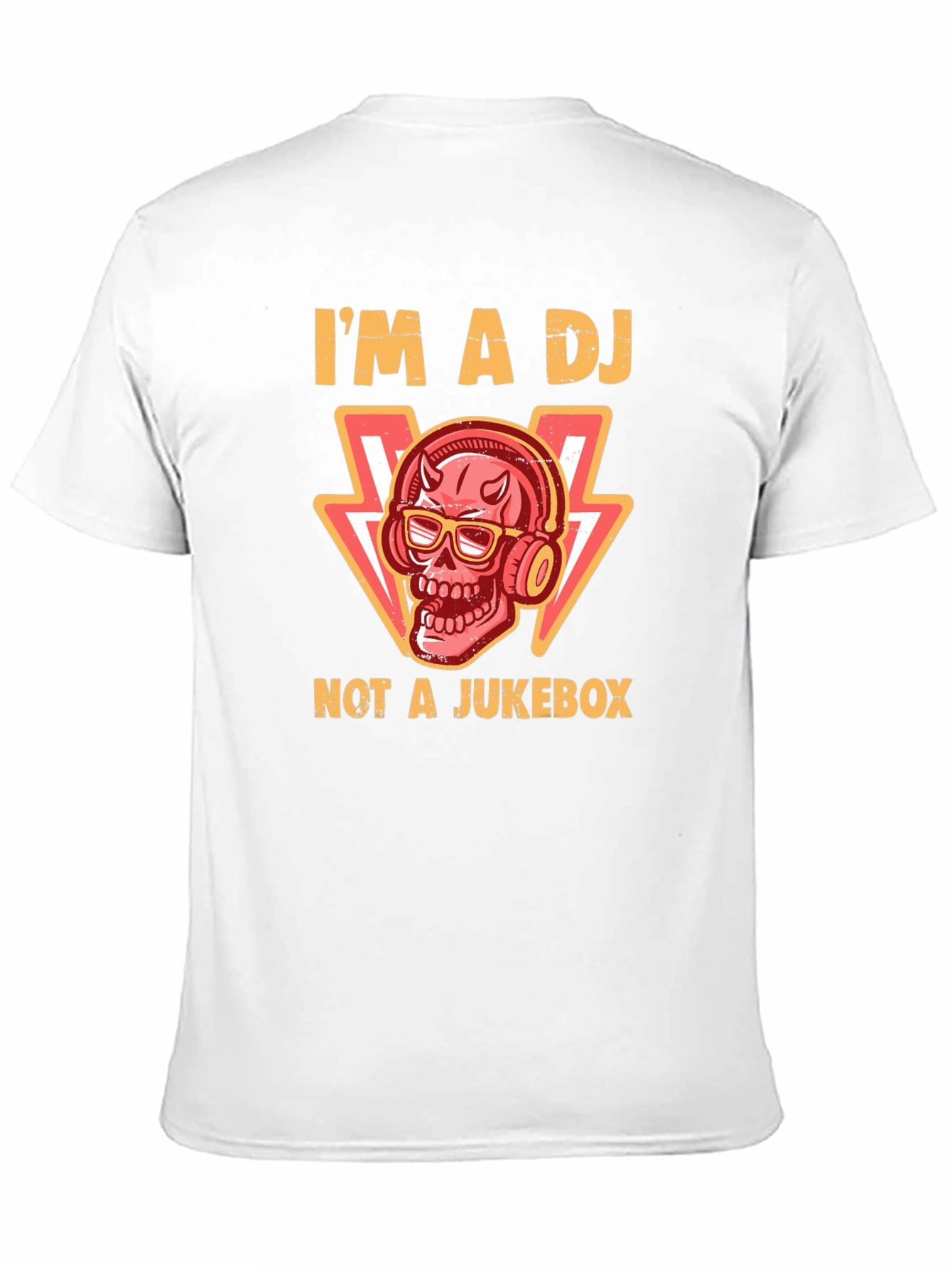 Im a DJ Not a Jukebox Black T-Shirt