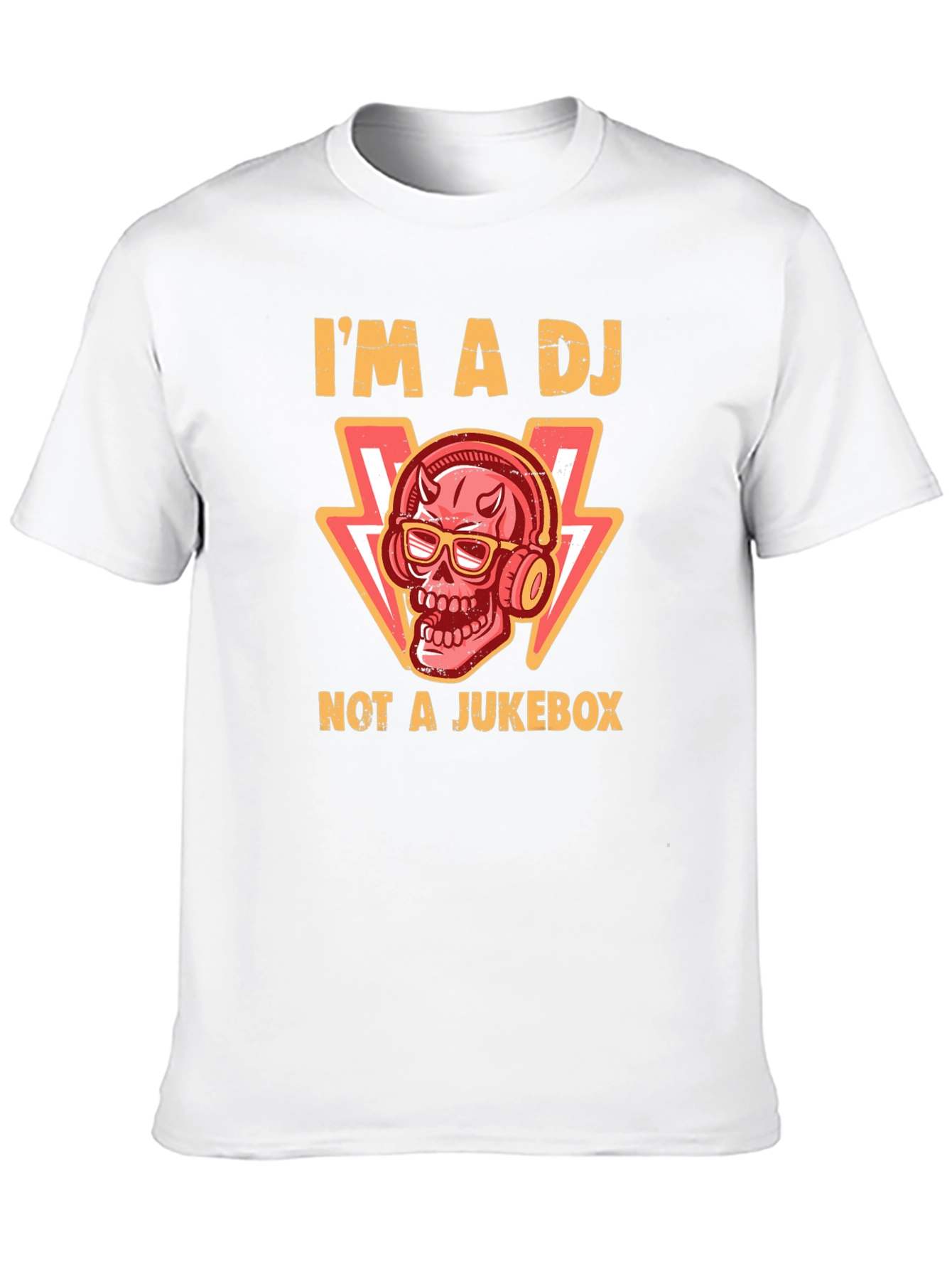 Im a DJ Not a Jukebox Black T-Shirt