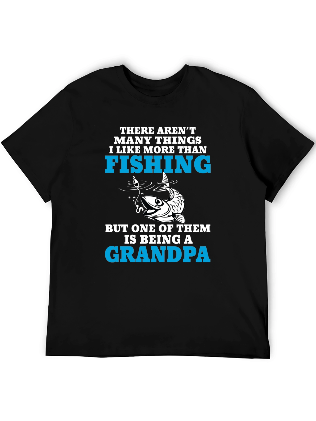 Fishing Grandpa T-Shirt: Best Grandpa Ever
