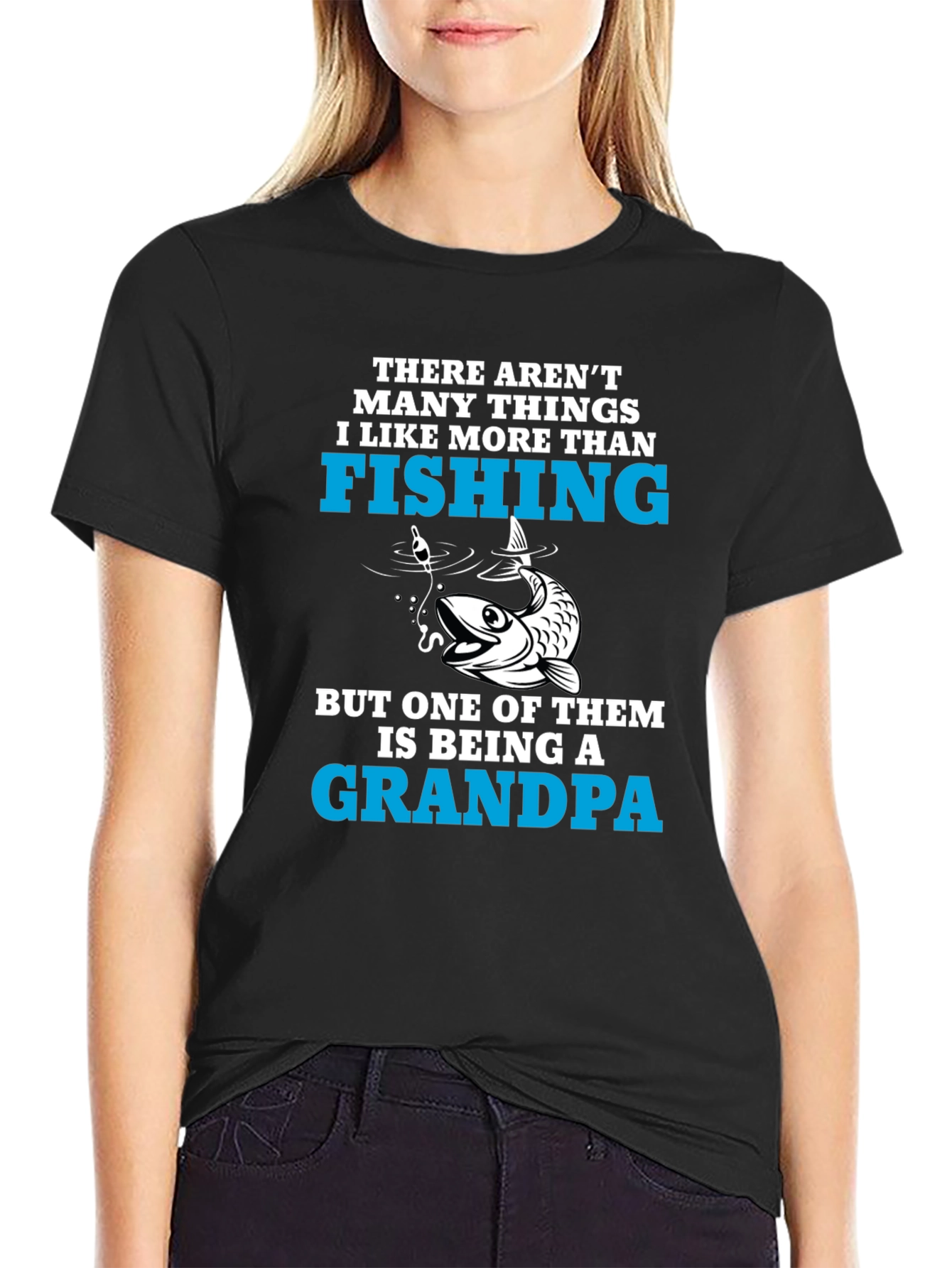 Fishing Grandpa T-Shirt: Best Grandpa Ever