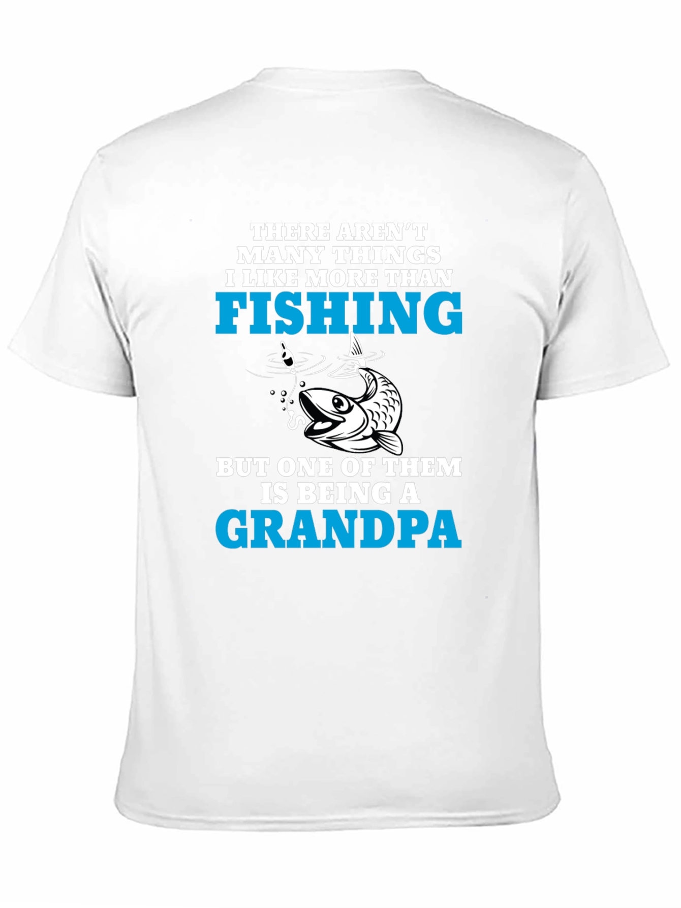 Fishing Grandpa T-Shirt: Best Grandpa Ever