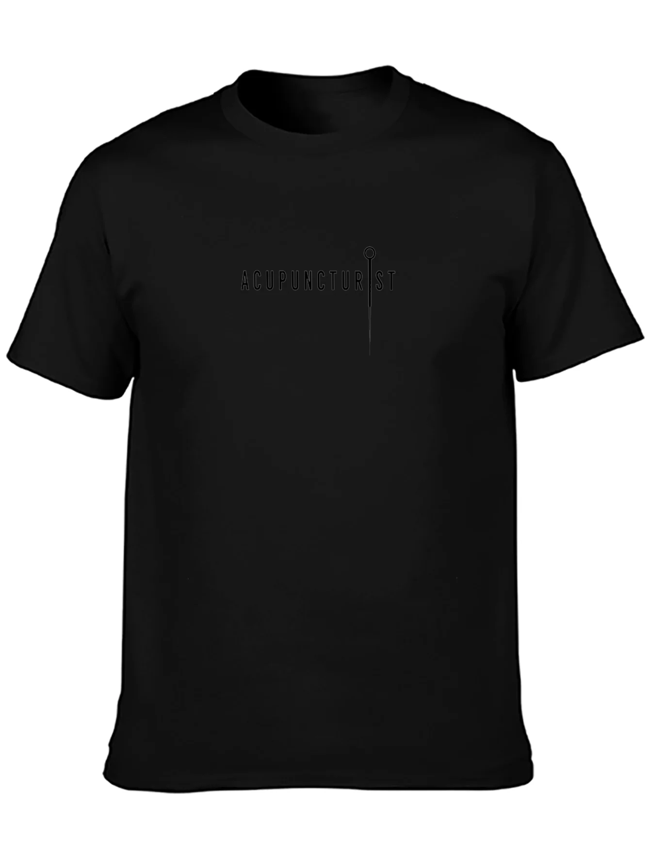 Acupuncturist Graphic Tee - Black