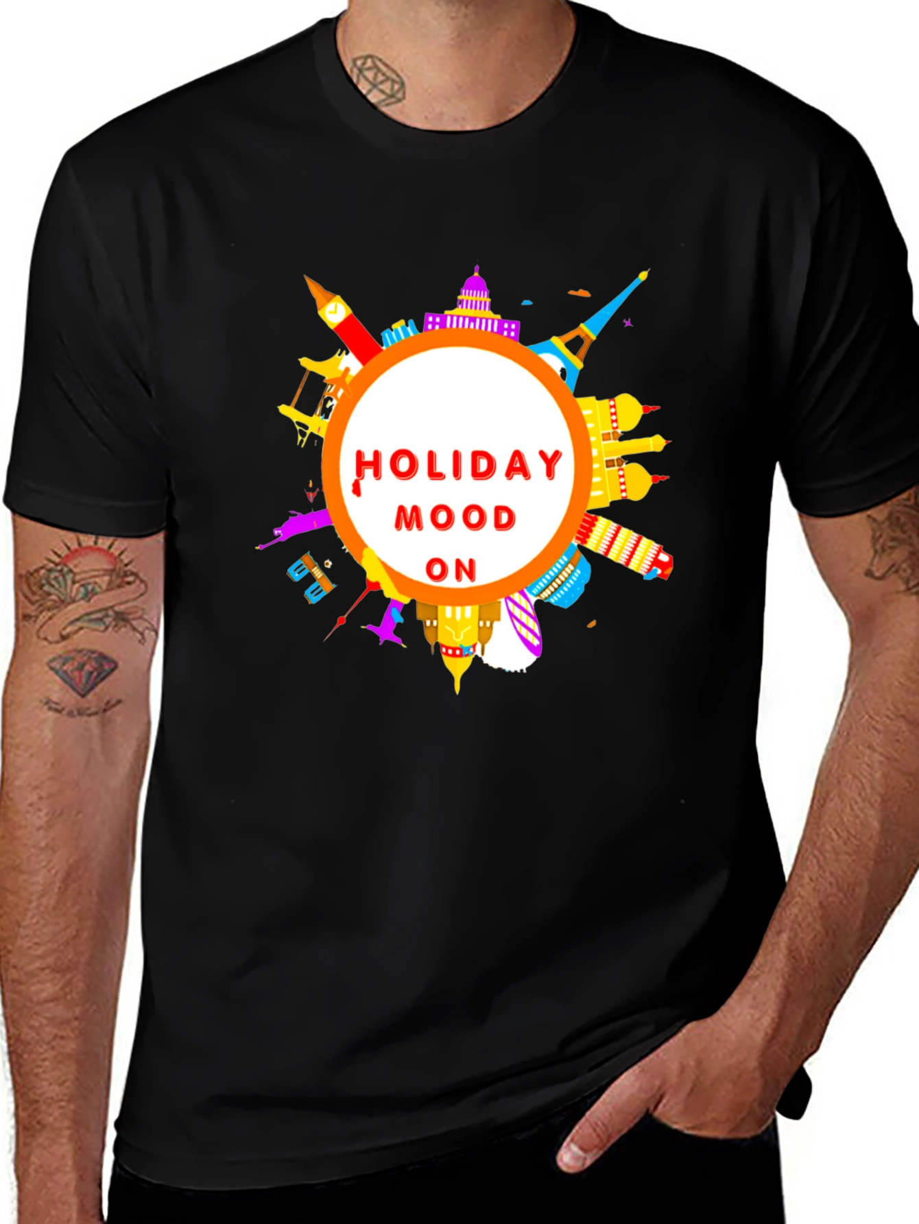 Holiday Mood On Graphic Tee