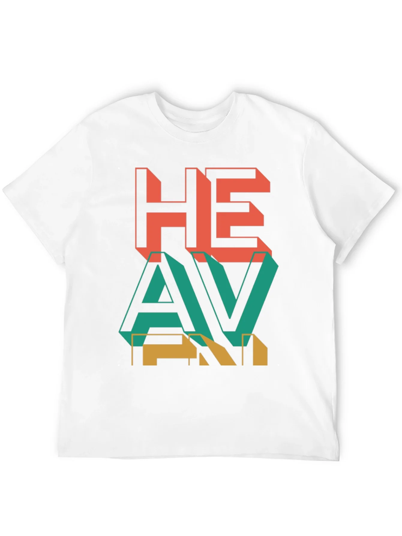 Heavy Retro Graphic Print Black T-Shirt