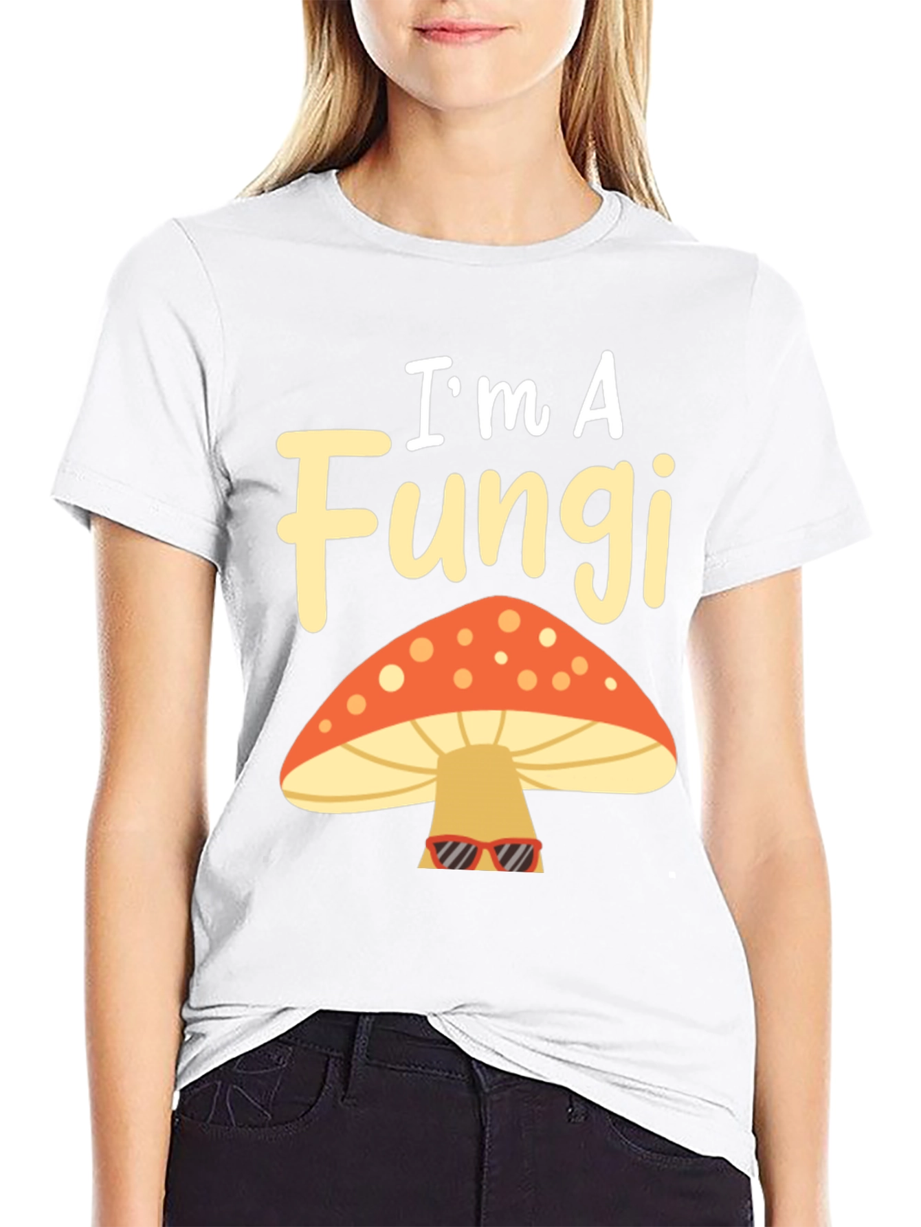 Im A Fungi Funny Mushroom Graphic T-Shirt